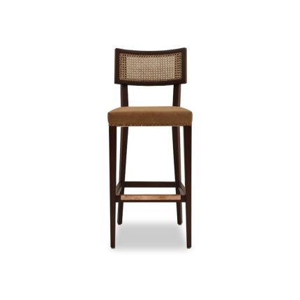 Cane Bar stool_Front