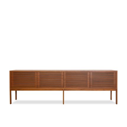 Mid-Century Modern Media Console_Front