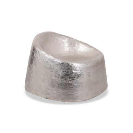 Silver Outdoor Tub Chair_Angle