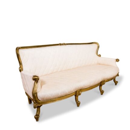 Louis XV Settee_Angle