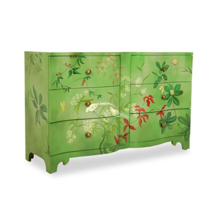 Floral Chest of Drawers_Angle