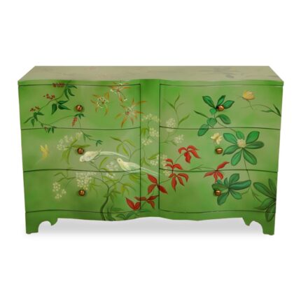 Floral Chest of Drawers_Top_Angle